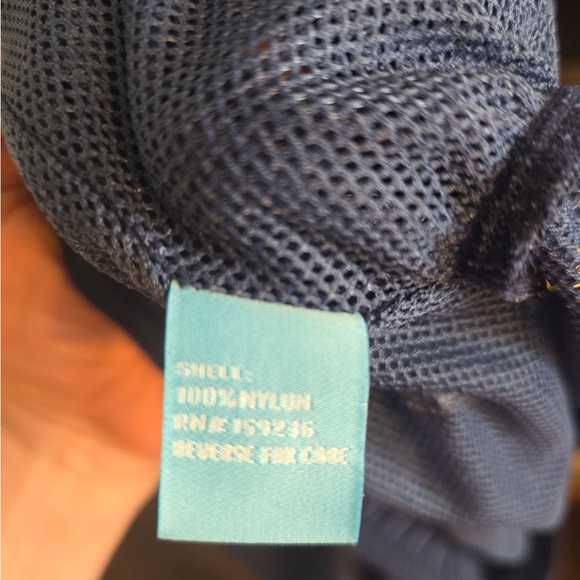 J McLaughlin Men’s Swim Trunks Size XL Navy Embroidered Flip Flops EUC Pockets - Picture 5 of 6